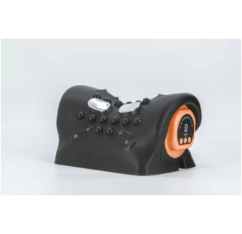 Electric Heated EMS Pulse Cervical Traction Pillow with Six Levels of Heat Neck Massager and Shoulder Stretcher Massage Products